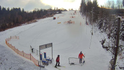 Kamera u nástupu na vlek svah A