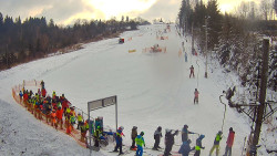 Kamera u nástupu na vlek svah A