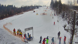 Kamera u nástupu na vlek svah A