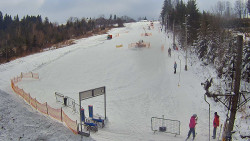 Kamera u nástupu na vlek svah A