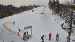 Kamera u nástupu na vlek svah A