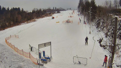 Kamera u nástupu na vlek svah A