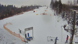 Kamera u nástupu na vlek svah A