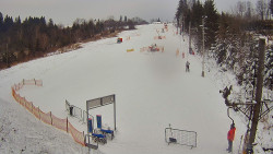 Kamera u nástupu na vlek svah A