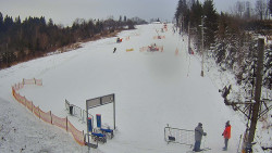 Kamera u nástupu na vlek svah A