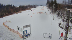 Kamera u nástupu na vlek svah A