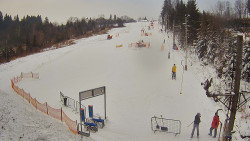 Kamera u nástupu na vlek svah A