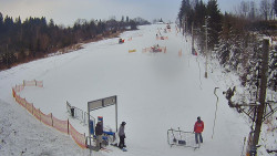 Kamera u nástupu na vlek svah A