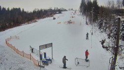 Kamera u nástupu na vlek svah A