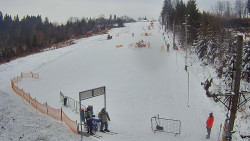 Kamera u nástupu na vlek svah A