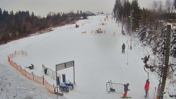 Kamera u nástupu na vlek svah A