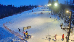 Kamera u nástupu na vlek svah A