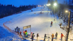 Kamera u nástupu na vlek svah A