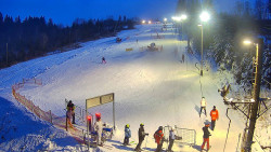 Kamera u nástupu na vlek svah A