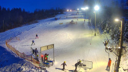 Kamera u nástupu na vlek svah A