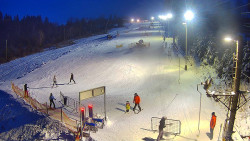 Kamera u nástupu na vlek svah A