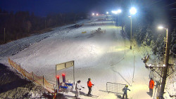 Kamera u nástupu na vlek svah A