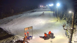 Kamera u nástupu na vlek svah A