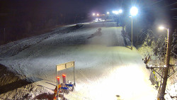 Kamera u nástupu na vlek svah A