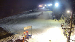 Kamera u nástupu na vlek svah A