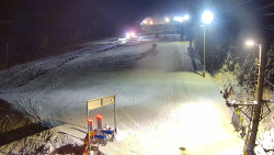 Kamera u nástupu na vlek svah A