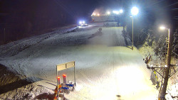 Kamera u nástupu na vlek svah A