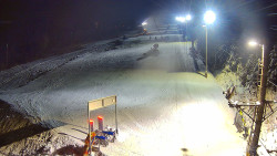 Kamera u nástupu na vlek svah A