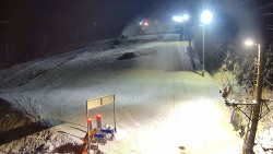 Kamera u nástupu na vlek svah A