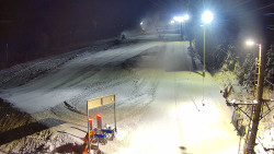 Kamera u nástupu na vlek svah A