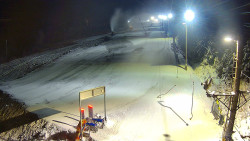 Kamera u nástupu na vlek svah A