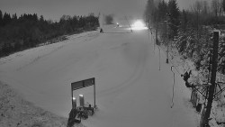 Kamera u nástupu na vlek svah A