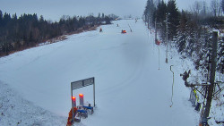 Kamera u nástupu na vlek svah A