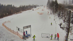 Kamera u nástupu na vlek svah A