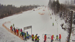 Kamera u nástupu na vlek svah A