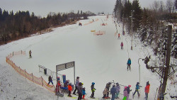 Kamera u nástupu na vlek svah A