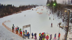 Kamera u nástupu na vlek svah A