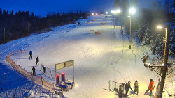 Kamera u nástupu na vlek svah A