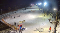 Kamera u nástupu na vlek svah A