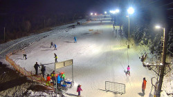 Kamera u nástupu na vlek svah A