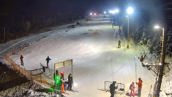 Kamera u nástupu na vlek svah A