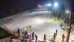 Kamera u nástupu na vlek svah A