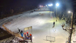 Kamera u nástupu na vlek svah A