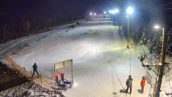 Kamera u nástupu na vlek svah A