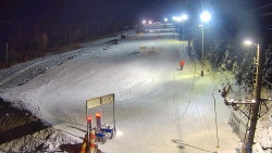 Kamera u nástupu na vlek svah A