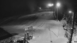 Kamera u nástupu na vlek svah A