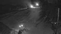 Kamera u nástupu na vlek svah A