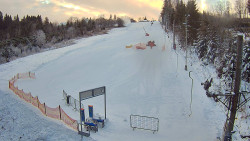 Kamera u nástupu na vlek svah A