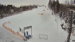 Kamera u nástupu na vlek svah A