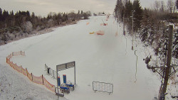 Kamera u nástupu na vlek svah A