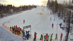 Kamera u nástupu na vlek svah A